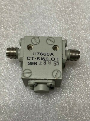 UTE Microwave CT-5160-OT Coaxial SMA Female RF Isolator 7 - 8.5 GHz 