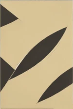 Large Abstract Painting 2x3' Earthtone 5 Geometric Demrin Fine Art Original NEW