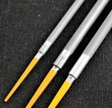 CORRADI CORINOX® Precision Files, Round, 6" and 8", set of 3