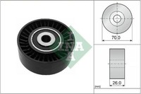 Ina 532 0544 10 Umlenk-/FüHrungsrolle, Keilrippenriemen FüR Ford Jaguar