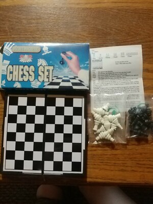 Chess Set Traveling Folding Magnetic Pocket Chess Set-#555-Super Accord