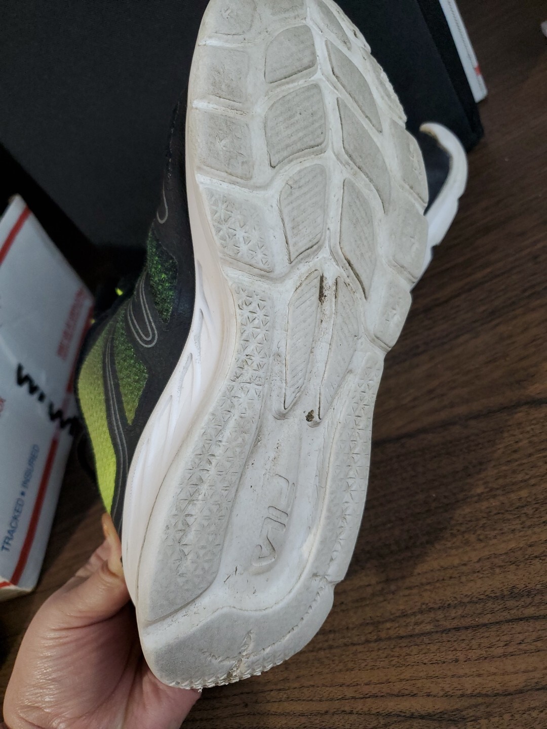 SAOLA Scarpe da corsa Fila da uomo Memory Panorama 9 1RM01606 016 nere taglia 7