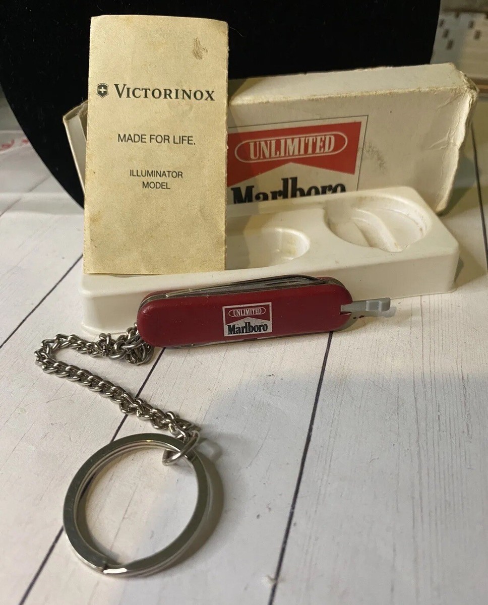 Marlboro Unlimited Victorinox Swiss Army Knife Illuminator Marlboro Unlimited Victorinox Swiss Army Knife Illuminator