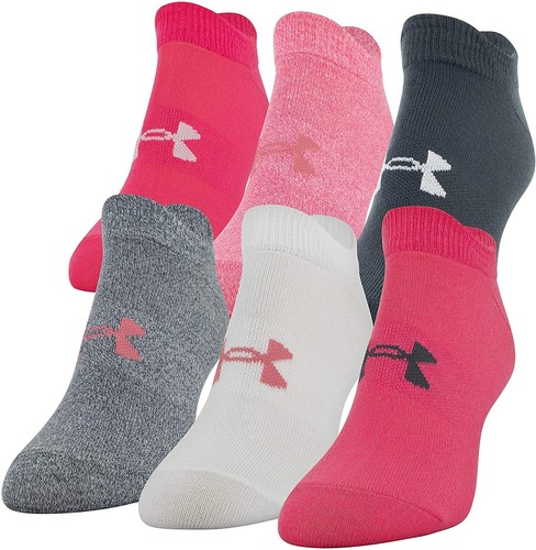 Under Armour Women's Essential 2.0 No Show Socks (6 Pairs) - 第 13/23 張圖片