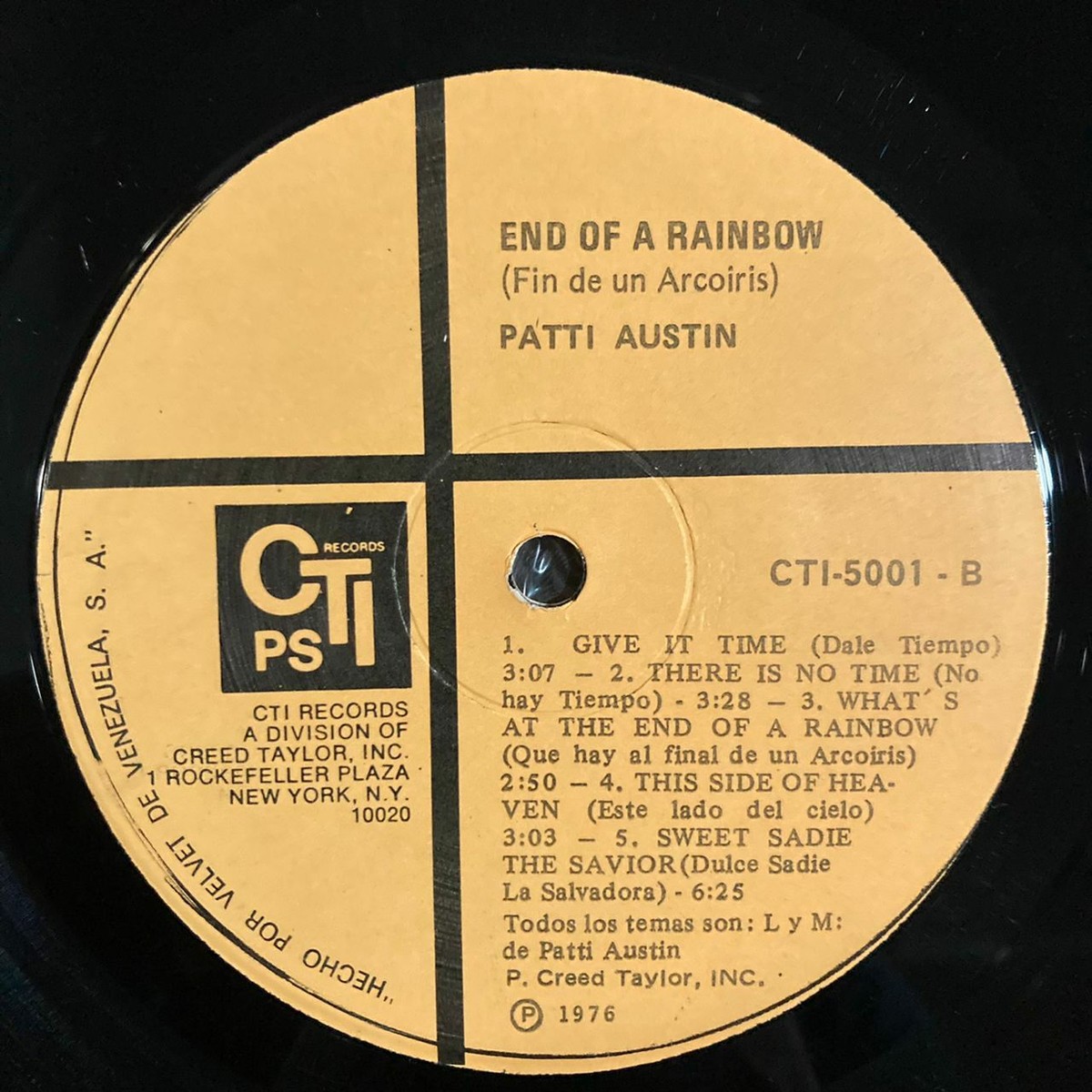 Patti Austin - End Of Rainbow [1976] Vinyl LP Funk Soul