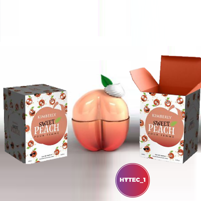 PEACH PERFUME 96ML FOR WOMEN ADORABLE BOTTLE SCENT KIMBERLEY