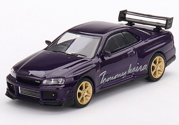 TSM MODEL NISSAN GT-R TOMMYKAIRA R-Z [MIDNIGHT PURPLE] 1:64 SCALE