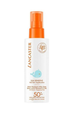 Lancaster Clean Sun Sens. Kinder wasserfest Sonnenmilch Sonnenschutz LSF 50