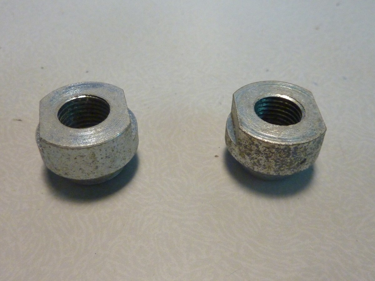 2 Cônes De Roue De Vélo NOS - 9,5x18 Mm - Pour Roulement De Moyeu