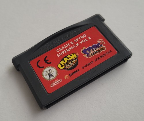 Nintendo Game Boy Advance GBA - Crash & Spyro Super Pack Volume 2 - PAL - EUR - Picture 8 of 11