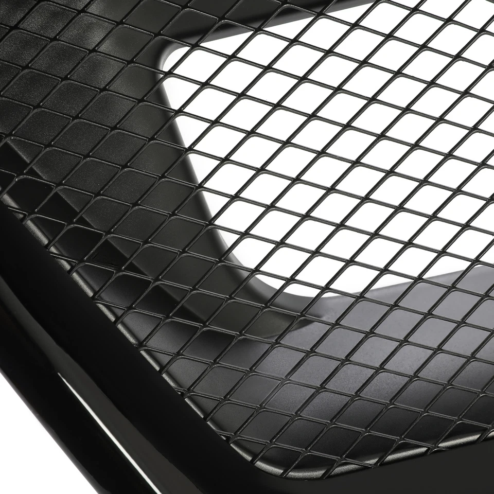 For Subaru XV Crosstrek 2013-2017 Front Bumper Grille Black Painted Mesh Style Foto 4 de 4