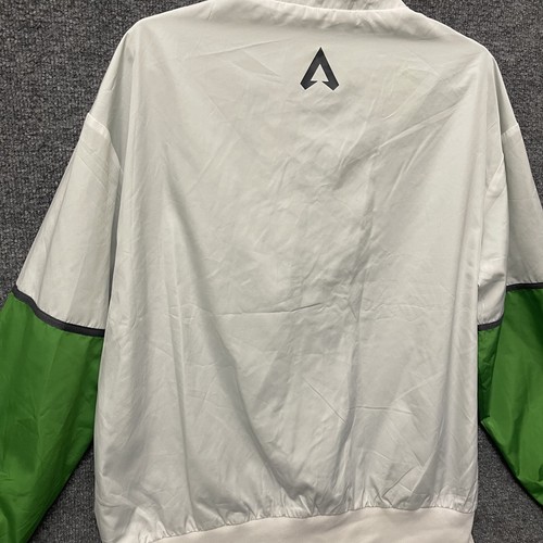 Apex Legends IS Crypto Jacke Herren Gr. L weiß grün Full Zip - Bild 11 von 13