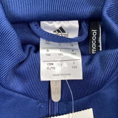 Adidas Youth Condivo Soccer Track Jacket Size Large Navy Blue - Picture 7 of 10