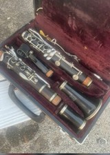 Vintage Wood Pierre Dumont Clarinet Paris France
