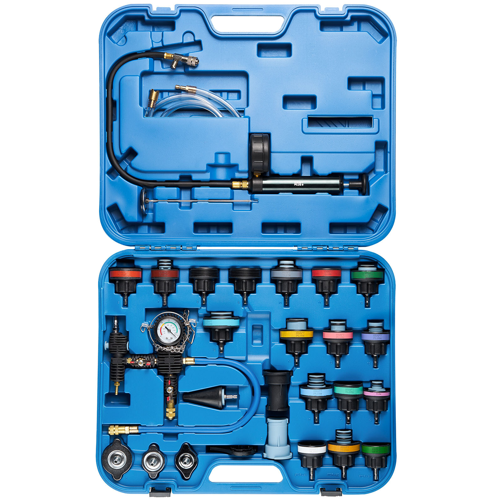 QWORK Kraftstoffpumpen Tester - Vakuum & Drucktester Für Autos