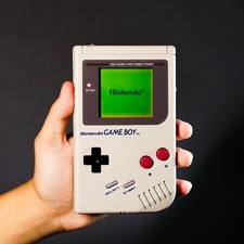  RESTORED AUTHENTIC ORIGINAL  Nintendo Gameboy DMG With NEW LENS and NEW SHELL