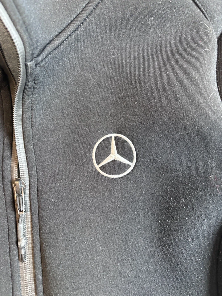 Ogio Mercedez Benz Full Zip Long Sleeve Jacket Women's Medium Distressed - Image 2 of 4