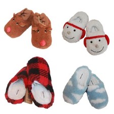Happy Nation Sherpa Slippers for Girls/Tweens/Kids You Pick size style