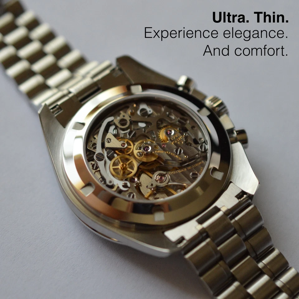 Fondo de caja de exposición de zafiro para el 3861 Omega Speedmaster Foto 2 de 4