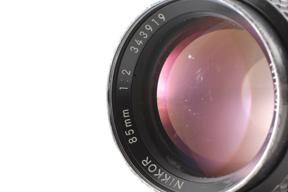 【Exc+3】 Lente Nikon Ai-s AIs Nikkor 85 mm f/2 MF Portrait Prime MF de JAPÓN #857 Foto 2 de 4