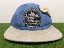Vintage John Deere Dallas Denim Stra Back Cap Dallas Branch NWT Classic Cap USA