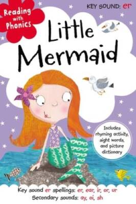 Little Mermaid (Reading With Phonics) - Paperback By Thomas Nelson - GOOD