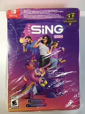(MA6) FACTORY SEALED Let s Sing 2024 2 Mic Bundle - Nintendo Switch