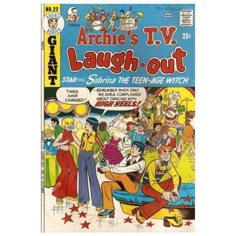Archie's TV Laugh-Out #22 in Very Fine condition. Archie comics [s.