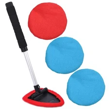 Auto Car Windshield Cleaner Extendable Handle Window Cleaner Brush Kit Comes ...