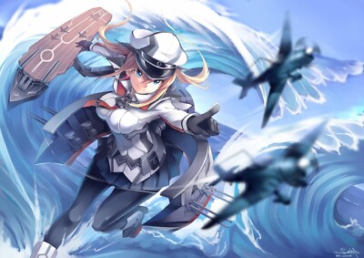 Anime kantai collection graf  Custom Playmat Mat Pad