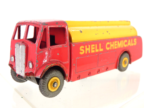 Dinky AEC Monarch Tanker Thompson Shell Chemicals Meccano Toy Truck 991 Lorry - Picture 2 of 14
