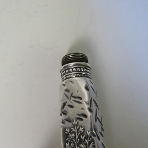 Botella de perfume Fontainebleau de plata esterlina Gorham rara con mujer - Imagen 8 de 12