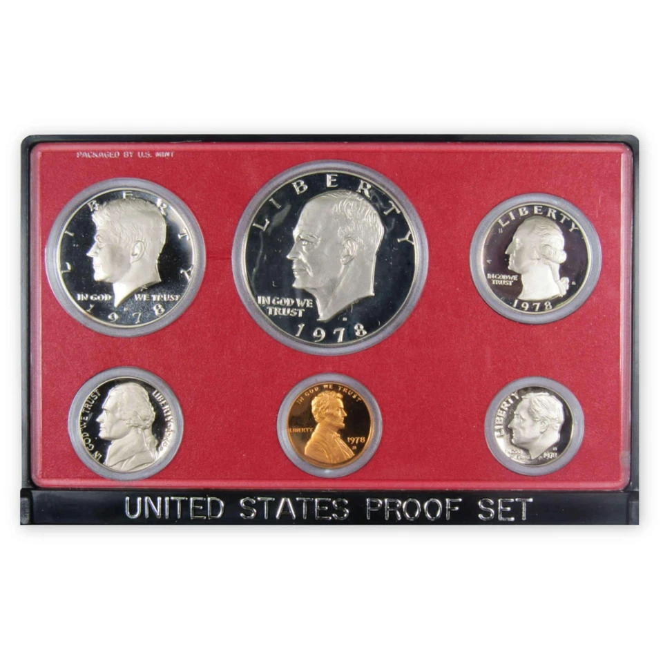 1978 Clad Proof Set U.S. Mint Original Government Packaging OGP - Image 2 of 4