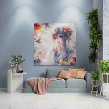 ANIME Art: Anime Girl Poster for Anime Decor, Anime Canvas, Manga Poster