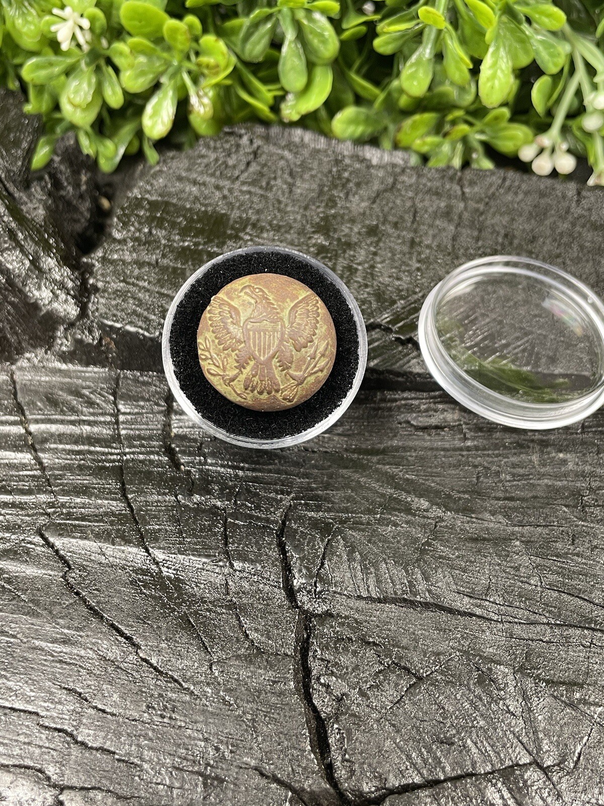 Old Rare Vintage Antique Civil War Relic Eagle Button Recovered Farmville, VA eBay