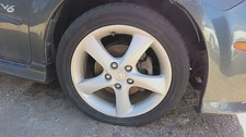 Wheel 17x7 Alloy 5 Angled Spokes Fits 03-04 Mazda 6 32855853