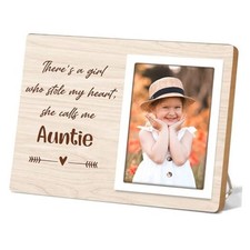 Best Aunt Ever Picture Frame Gift, Gifts for Aunt Picture Frame, Birthday,