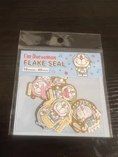 DAISO  Flake Stickers  I'ｍ Doraemon 40pieces kawaii Cute Japan F/S