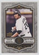 2009 Upper Deck A Piece of History Carlos Quentin #21 gp1