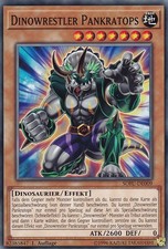 YU-GI-OH, DINOWRESTLER PANKRATOPS, C, SOFU-DE009, 1. Auflage, TOP