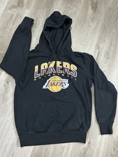 UNK NBA Blue Label Los Angeles Lakers Hoodie, Size Small, Black