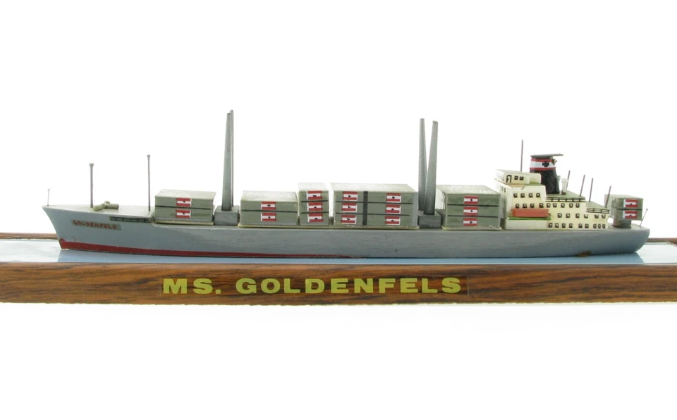 Containerschiff MS GOLDENFELS DDG HANSA-LINIE Schiff ST Klasse 22,7 cm Modell