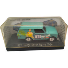 sympa voiture miniature range rover rallye pacific 1984  (solido   1/43   ) 2905