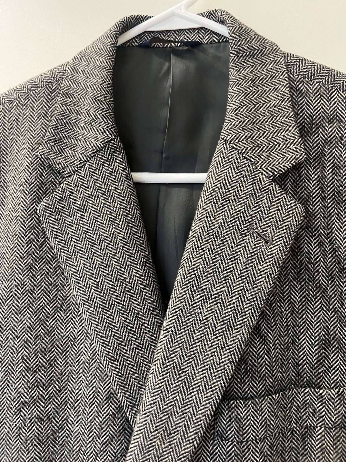 Brooks Brothers Herringbone Pattern Wool Blazer M… - image 2