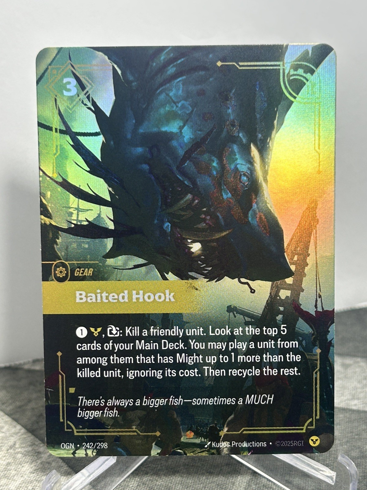 Baited Hook OGN-242 Epic Origin Riftbound NM