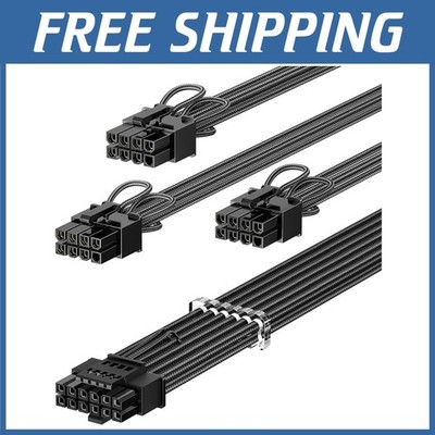 600W PCIe 5.0 16pin GPU Power Cable for RTX 3090Ti & 4070ti