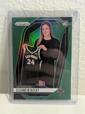 2024 Panini WNBA Prizm Elizabeth Kitley RC Green Rookie #140 Aces