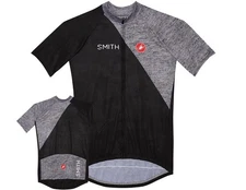Castelli by Smith Optics Road Cycling Bike Team Jersey Men's XS Heather Split