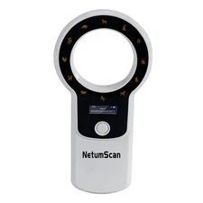 Upgraded Pet Microchip Reader, 1024 Data Storage Portable Pet Chip Scanner Re...