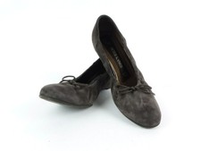 Peter Kaiser Keilabsatz Pumps Gr 37 Braun Wildleder gern getragen Wedges (17322)